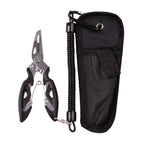 Multifunktionale Angelzange mit Coil-Lanyard &  Karabiner – Robust, Sicher & Unverzichtbar für jeden Angler