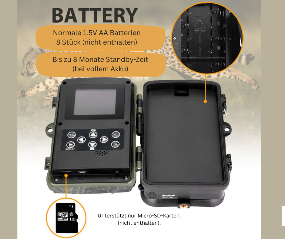 HC-801LTE – Ihre leistungsstarke LTE-Infrarot-Wildkamera für klare Aufnahmen bei Tag & Nacht