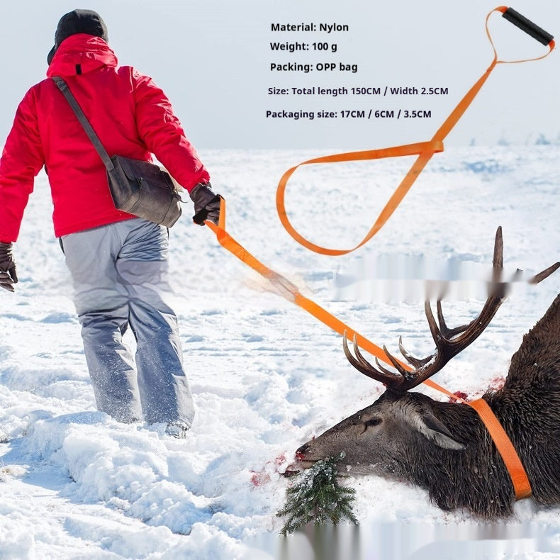 Wildbergungs- &amp; Schleppgurt – Robust, leicht & zuverlässig