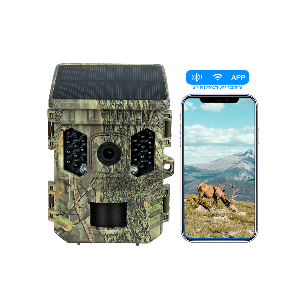 Solar-Wildkamera mit WLAN & Bluetooth – gestochen scharfe Aufnahmen direkt aufs Smartphone