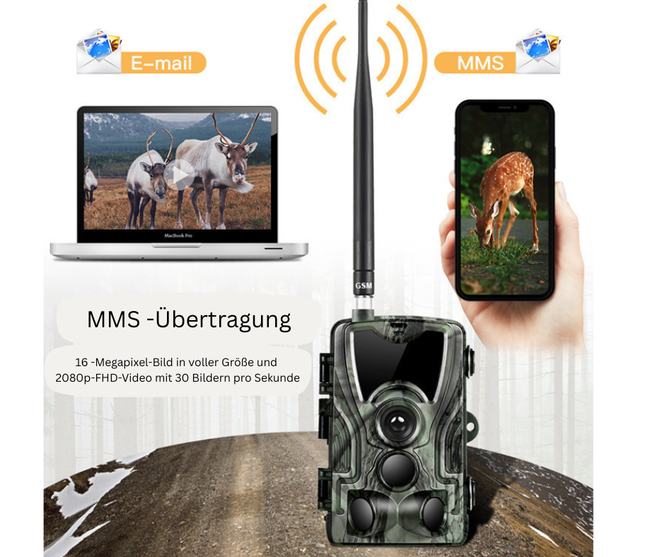 HC-801LTE – Ihre leistungsstarke LTE-Infrarot-Wildkamera für klare Aufnahmen bei Tag & Nacht