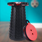 Tragbarer, ausziehbarer Teleskop-Hocker mit USB-Anschluss – Komfort trifft Innovation!